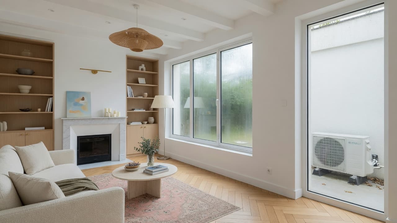 Intérieur rénové et lumineux